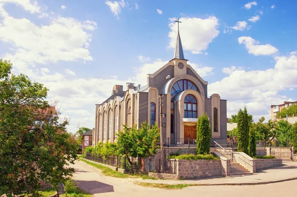 Seventh-day Adventist Church in Uman town, Ukraine — Stock Photo, Image