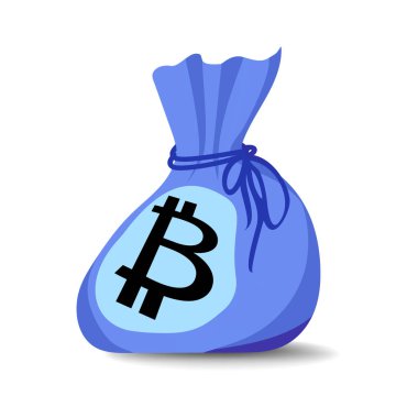bitcoin işareti illüstrasyon vektör