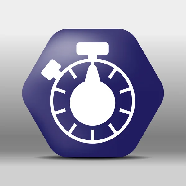 Temporizador icono de vector — Vector de stock