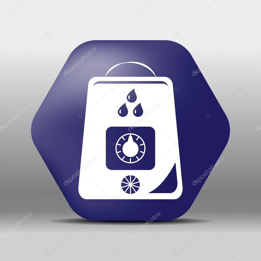 humidifier Icon button logo symbol concept high quality