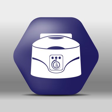 Aygıtın simgesini düğme logo simge kavramı kaliteli kısırlık