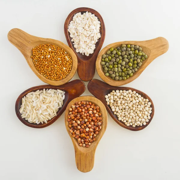 Millets tworzą grupę kilku upraw zbożowych z drobnych nasion — Zdjęcie stockowe