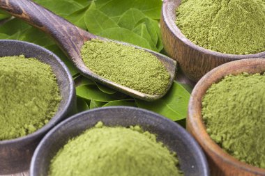 Yaprakları ve odun (moringa oleifera moringa tozu)