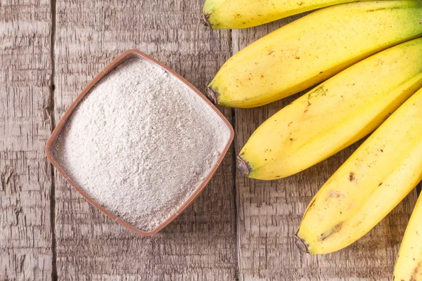 Un ve muz meyve ahşap tablo