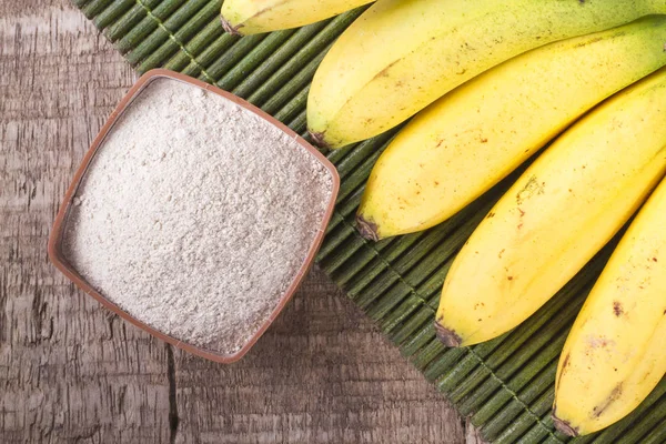 Un ve muz meyve ahşap tablo