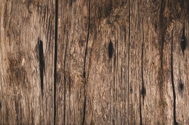 Eski ahşap doku, metin için boşluk, yakın çekim