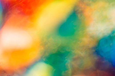 Renkli bulanık bokeh arkaplan resmi