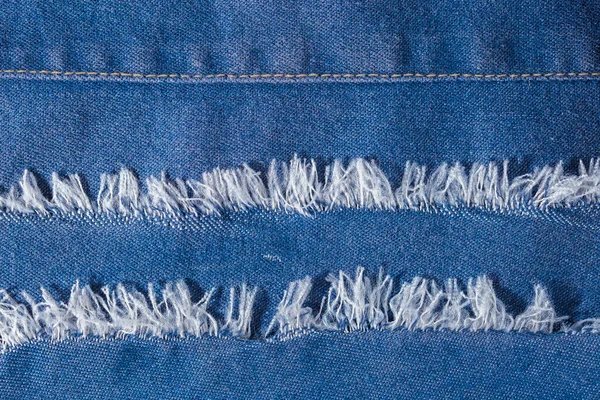 Close Image Denim Fabric Textures Shapes — Stock Photo, Image
