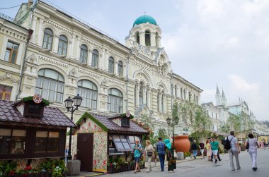  Görünüm Nikolo-Yunan Manastırı, Moskova, Rusya Federasyonu