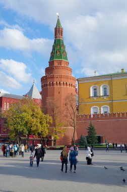  Köşe Arsenal kule, Moskova Kremlin, Rusya Federasyonu