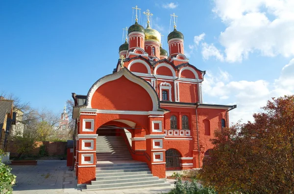 Καθεδρικός Ναός της εικόνας της Θεοτόκου το σημάδι στη Μόσχα, Ρωσία — Φωτογραφία Αρχείου