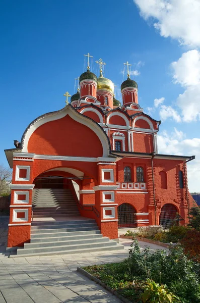 Καθεδρικός Ναός της εικόνας της Θεοτόκου το σημάδι στη Μόσχα, Ρωσία — Φωτογραφία Αρχείου