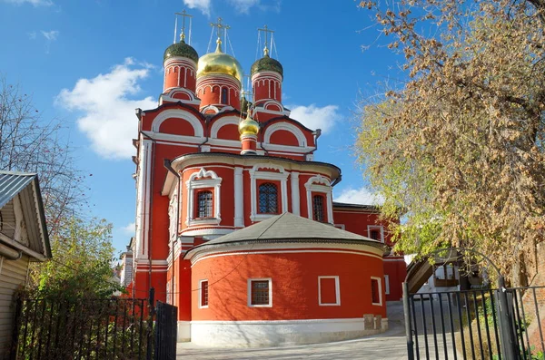 Cathedral of the icon of the Mother of God the Sign in Moscow, Russia — Stock Photo, Image