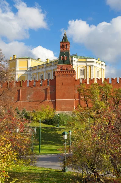 Vue de la tour du commandant du Kremlin de Moscou, Russie — Photo