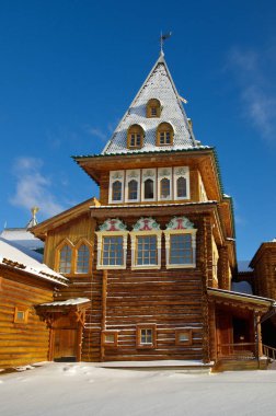 Çar Sarayı Alexei Mikhailovich içinde Kolomenskoye, Moskova, Rusya Federasyonu