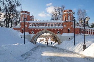 Tsaritsyno park, Moskova, Rusya