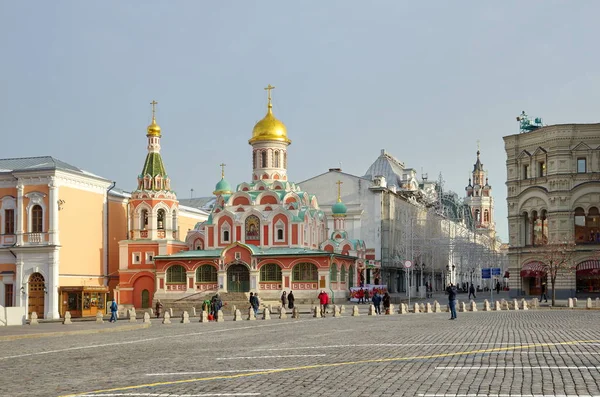 Казанский собор в Москве — стоковое фото