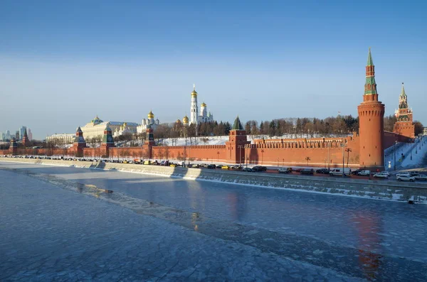 Beautiful view of the Moscow Kremlin, Russia — Stock Photo, Image