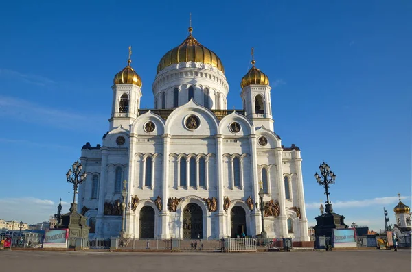 Кафедральний собор христа Спасителя в Московії (Росія). — стокове фото