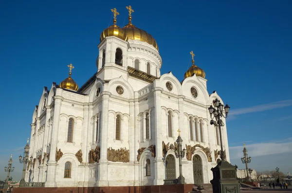 Die Kathedrale von Christus dem Erlöser in Moskau, Russland — Stockfoto