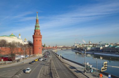 Moskova, Rusya Kremlin ve Sophia Bentleri