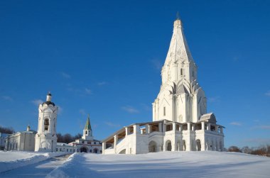 Kolomenskoye 'deki Yükseliş Kilisesi, Moskova, Rusya