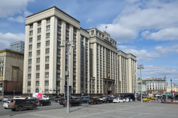 Duma Estatal de la Federación Rusa, Moscú, Rusia — Foto de Stock