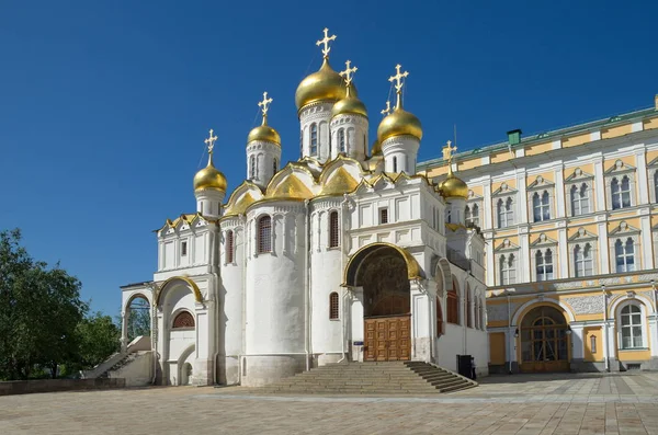 Благовещенский собор в Московском Кремле — стоковое фото
