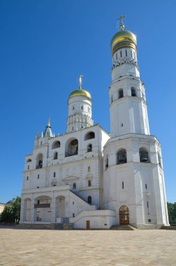 Ivan büyük çan kulesi Moskova Kremlin, Moskova, Rusya Federasyonu