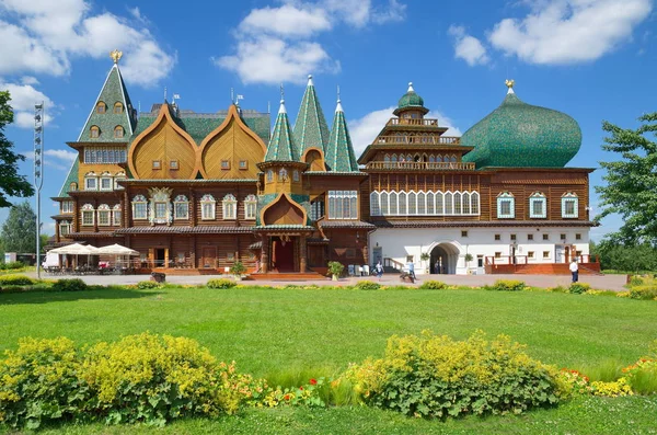 El Palacio en Kolomenskoye Manor, Moscú, Rusia — Foto de Stock