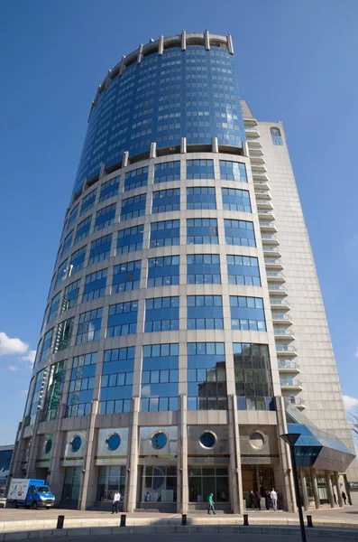 Moskwa centrum biznesowe "Moskwa city", "Tower 2000", Rosja — Zdjęcie stockowe