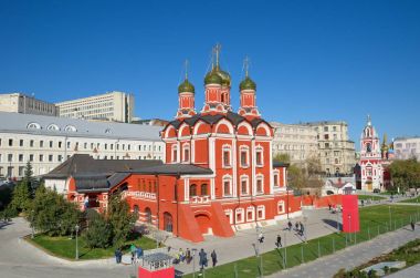 Zaryadye Park katedral Tanrı'nın annesi 