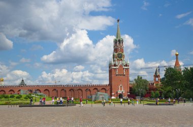 İşçinin Kulesi Moskova Kremlin, Moskova, Rusya Federasyonu