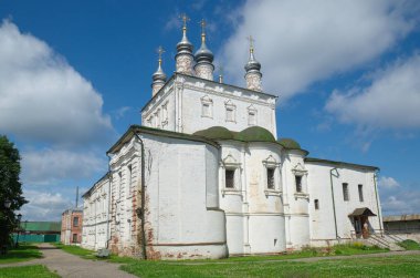 Tüm azizler kilisede Uspensky Goritsky Manastırı, Pereslavl-Zalessky, Rusya Federasyonu