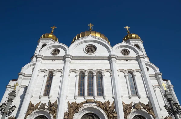 На храм Христа Спасителя, Москва, Росія — стокове фото