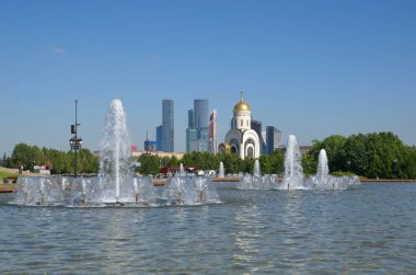 St. George Temple Poklonnaya Hill, Moskova, Rusya Federasyonu 