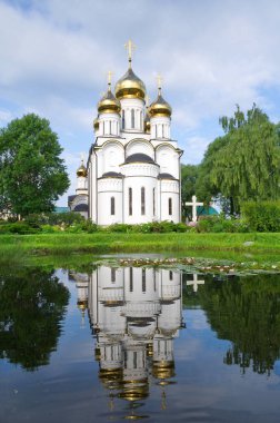 Nikolsky Kadınlar Manastırı. St. Nicholas Katedrali. Pereslavl-Zalessky, Yaroslavl bölgesi, Rusya Federasyonu