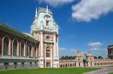 Moskova, Rusya - 9 Ağustos 2017: Grand Palace Museum-Rezerv 