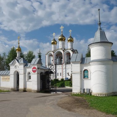Saint Nicholas Manastırı (Svyato-Nikolsky rahibe manastırı). Pereslavl-Zalessky, Yaroslavl bölgesi, Rusya Federasyonu