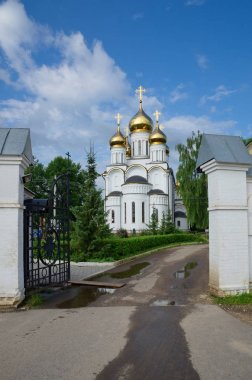 Saint Nicholas Manastırı (Svyato-Nikolsky rahibe manastırı). Nicholas Katedrali. Pereslavl-Zalessky, Yaroslavl bölgesi, Rusya Federasyonu