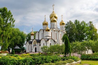 Saint Nicholas Manastırı (Svyato-Nikolsky rahibe manastırı). Cathedral St. Nicholas Wonderworker. Pereslavl-Zalessky, Yaroslavl bölgesi, Rusya Federasyonu