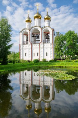 Saint Nicholas Manastırı (Svyato-Nikolsky rahibe manastırı). Kafa kesme John the Baptist Kilisesi. Pereslavl-Zalessky, Yaroslavl bölgesi, Rusya Federasyonu