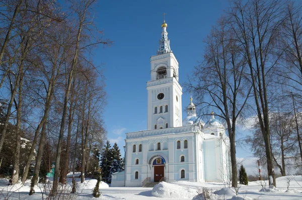 Mosteiro Spaso Blachernae Catedral Salvador Rússia Região Moscou Distrito Dmitrov — Fotografia de Stock