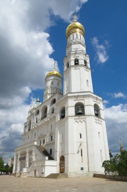 Ivan büyük çan kulesi Moskova Kremlin, Moskova, Rusya katedral Meydanı