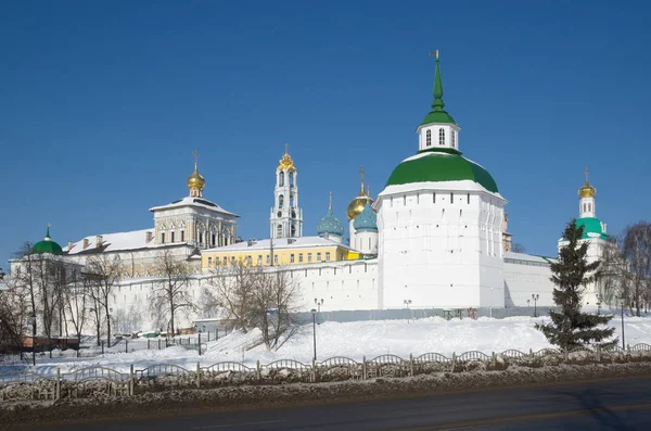 セルギエフ ポサード モスクワ地域 ロシアの聖トリニティ セルギー大修道院 — ストック写真