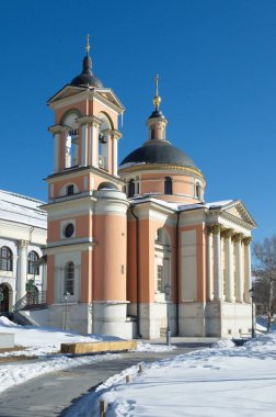 Kilise St. Barbara büyük şehit Varvarka Street, Moskova, Rusya