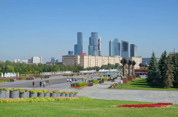 Moscou Russie Août 2017 Parc Victoire Sur Montagne Poklonnaya Moscou — Photo