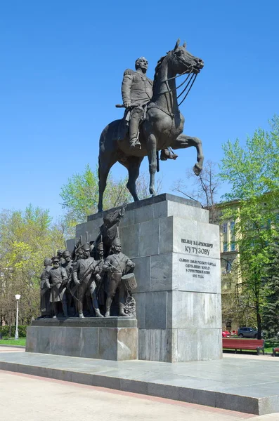 Moscou Russie Mai 2018 Monument Chef Militaire Russe Mikhaïl Koutouzov — Photo