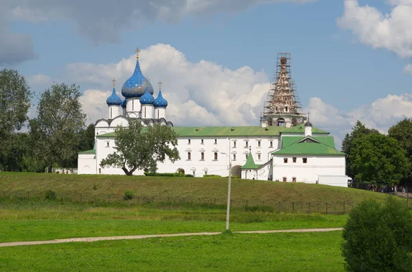 Suzdal Russia Luglio 2019 Cremlino Suzdal Cattedrale Della Natività Della — Foto Stock