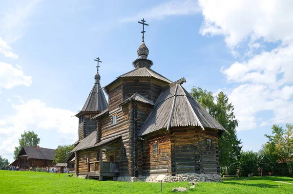 Suzdal Russia July 2019 Εκκλησία Της Ανάστασης Από Χωριό Patakino — Φωτογραφία Αρχείου